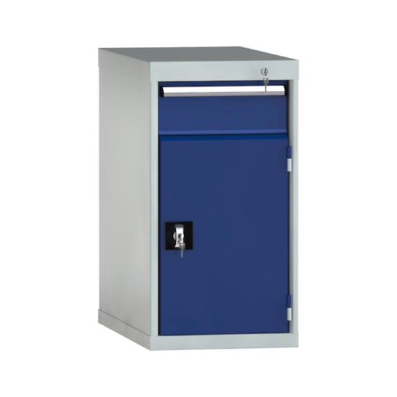 KLW drawer cabinet 800x419x750 mm with 1 drawer full extension 200 kg 1 door - Drawer cabinet (storage equipment, workshop)