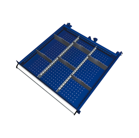 KLW dividing material set, front height 150, 175 mm, 8 pieces each SEA-B02-118 - Organizer insert for drawer
