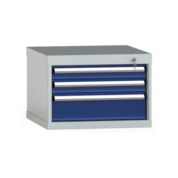 KLW drawer cabinet 400x572x605 mm 3 drawers full extension 200 kg - Drawer cabinet (storage equipment, workshop)