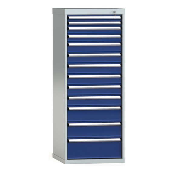 KLW drawer cabinet 1450x572x605 mm 13 drawers single extension 100 kg - Drawer cabinet (storage equipment, workshop)