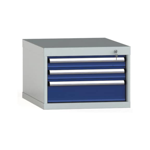 KLW drawer cabinet 400x572x750 mm 3 drawers full extension 200 kg - Drawer cabinet (storage equipment, workshop)