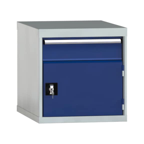 KLW drawer cabinet 600x572x750 mm 1 drawer single extension 100 kg 1 door - Drawer cabinet (storage equipment, workshop)