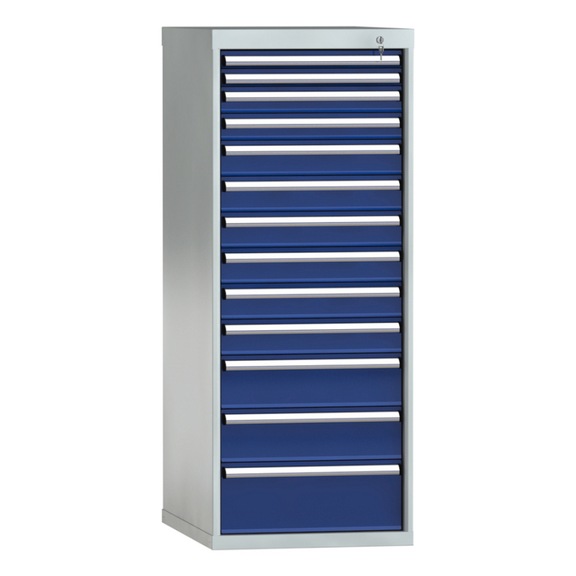 KLW drawer cabinet 1450x572x750 mm 13 drawers full extension 75 kg - Drawer cabinet (storage equipment, workshop)