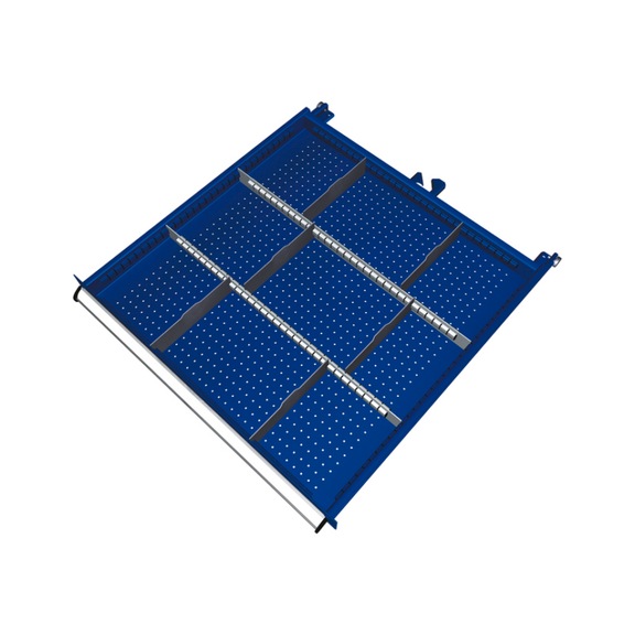 KLW partitioning material set, front height 50 mm 8 pieces Model SGB Variant B02 - Drawer organizer material (workshop equipment, parts)