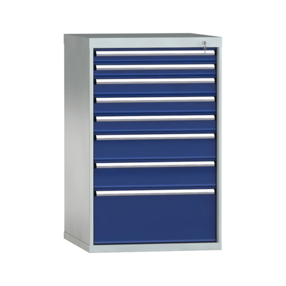 KLW drawer cabinet 1150x725x750 mm 8 drawers single extension 100 kg - Drawer cabinet (storage equipment, workshop)