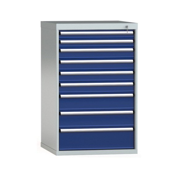 KLW drawer cabinet 1150x725x750 mm 9 drawers single extension 100 kg - Drawer cabinet (storage equipment, workshop)