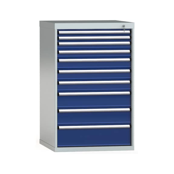 KLW drawer cabinet 1150x725x750 mm 10 drawers single extension 100 kg - Drawer cabinet (storage equipment, workshop)