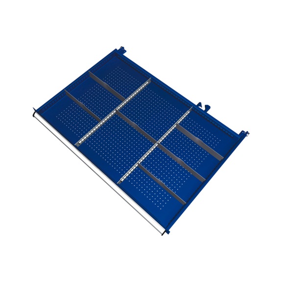 KLW partitioning material set front height 75 mm 8 pieces model SJB - Drawer organizer material (workshop equipment, parts)