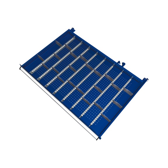 KLW partitioning material set, front height 150-175 mm 30 pieces Model SJB - Drawer organizer material (workshop equipment, parts)