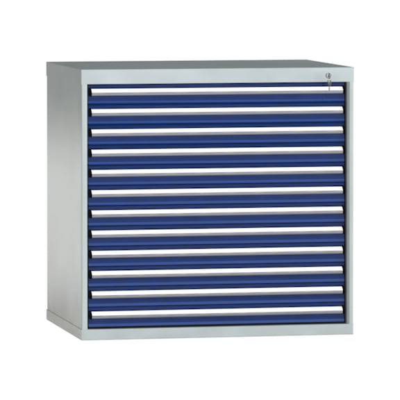 KLW drawer cabinet 1000x1031x750 mm 12 drawers full extension 75 kg - Drawer cabinet (storage equipment, workshop)