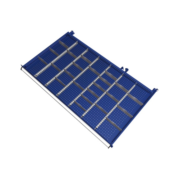 KLW partitioning material set front height 50 mm 29 pieces Model SKB Variant B03 - Drawer organizer material (workshop equipment, parts)
