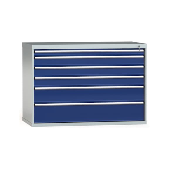 KLW Schubladenschrank 1000x1439x750 mm 6 Schubladen Vollauszug 200 kg - Schubladenschrank (Lagereinrichtung, Werkstatt)