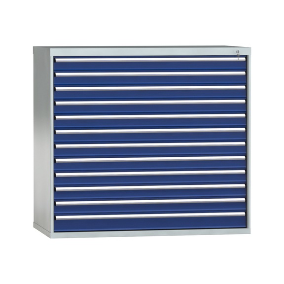 KLW drawer cabinet 1325x1439x750 mm 12 drawers full extension 200 kg - Drawer cabinet (storage equipment, workshop)