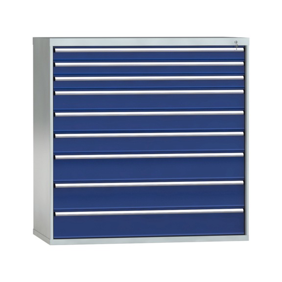 KLW drawer cabinet 1450x1439x750 mm 9 drawers full extension 200 kg - Drawer cabinet (storage equipment, workshop)