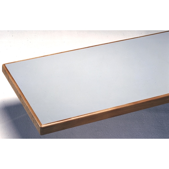 KLW Tile covering made of Trovidur light gray Covering thickness 2.00 mm - Workbench (system workstation, workshop, other)