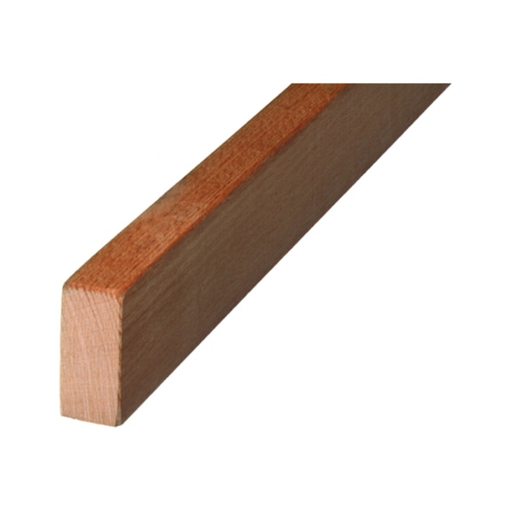 KLW back board with screws Solid beech wood 18 x 45 mm - Workbench (system workstation, workshop, other)