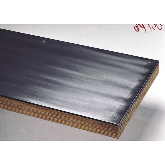 KLW steel sheet covering thickness 5.00 mm - Workbench (system workstation, workshop, other)