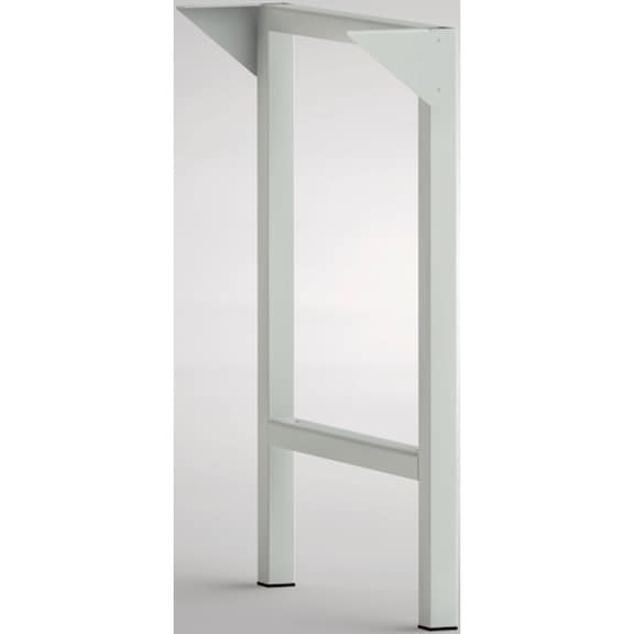 KLW workbench leg element welded from square tubes 40/40/2 mm 800x603x158 mm - Workbench (system workstation, workshop, other)