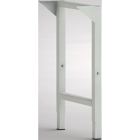 KLW workbench leg element height-adjustable 700-1000 mm grid 50:50 mm - Workbench (system workstation, workshop, other)