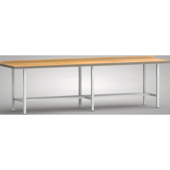 KLW Professional workbench 3000x700x845 1 back board WP303N-3000M45-X7000 - Workbench
