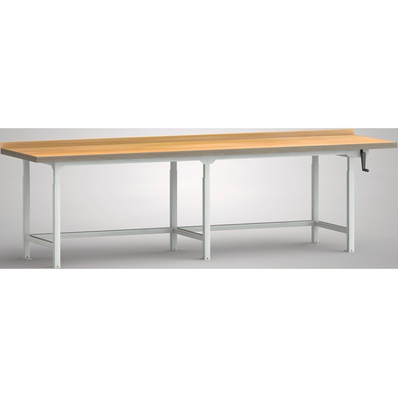 KLW Profi-Hydraulik-Werkbank 3000x800x750 mit Rückbrett WPHS31-30M45-X3S01 - Werkbank