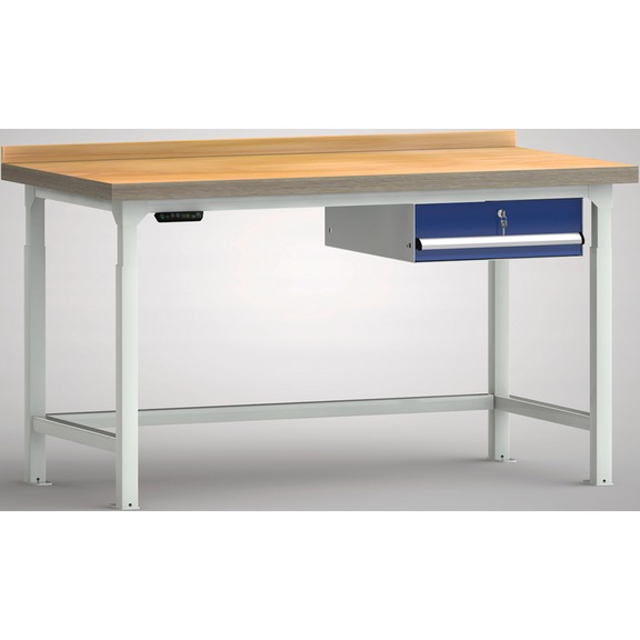 KLW professional hydraulic workbench with 1 housing 1 drawer WPJL01-15M45-E2D02 - Workbench