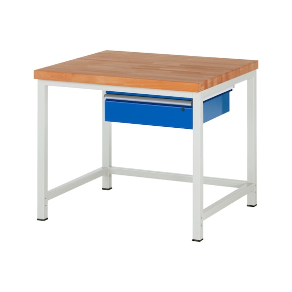 RAU Workbench 1000x900x840mm 1xDrawer Part Pull-out Series 8001A1 - Workbench series 8000