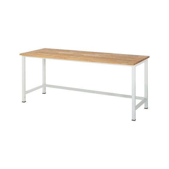 RAU workbench 900-1 2000x800x825 mm solid beech worktop 25 mm - Workbench
