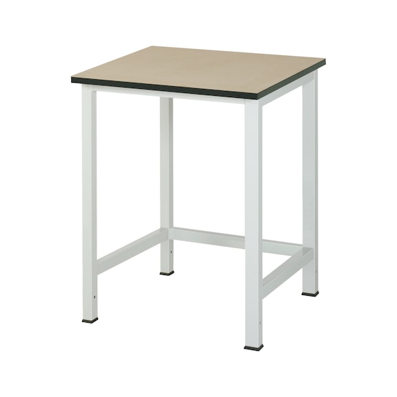 RAU workbench 900-1 750x800x825 mm Medium-density fiber worktop 22 mm - Workbench