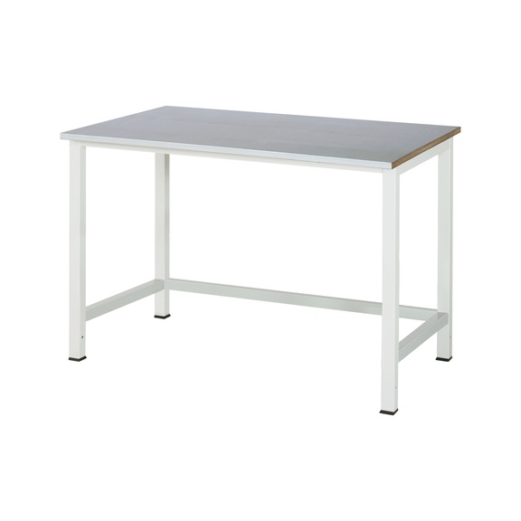 RAU workbench 900-1 1250x800x825 mm sheet steel worktop 25 mm - Workbench