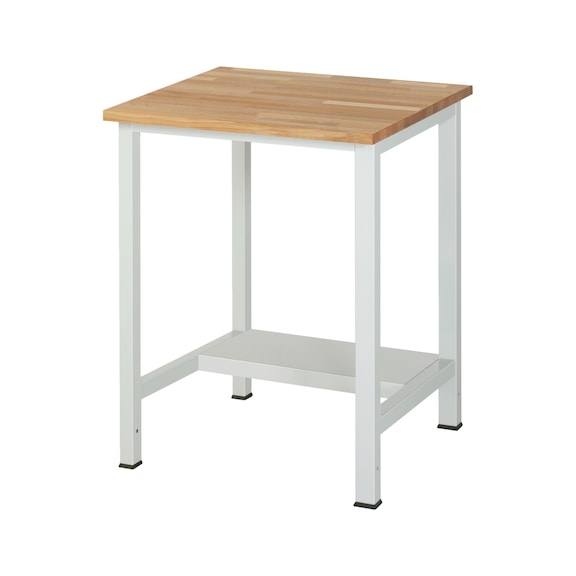 RAU workbench 900-3 750x800x825 mm solid beech worktop 25 mm - Workbench
