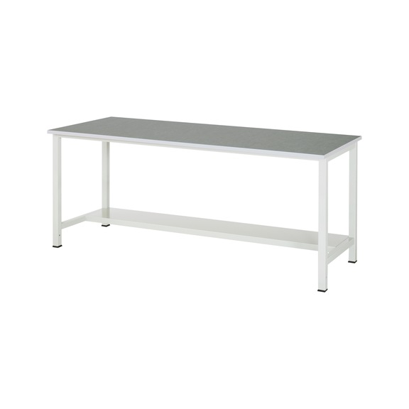 RAU Workbench 900-3 2000x800x825 mm Linoleum worktop 25 mm - Workbench