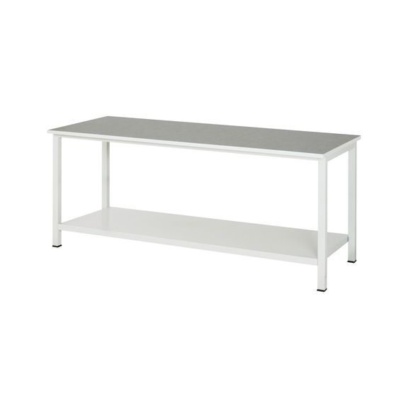 RAU Workbench 900-6 2000x800x825 mm Linoleum worktop 25 mm - Workbench