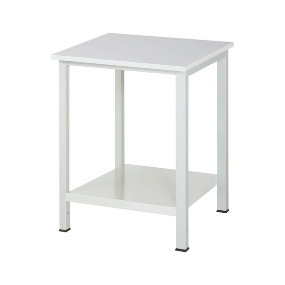 RAU workbench 900-6 750x800x825 mm Worktop melamine resin coating 22 mm - Workbench