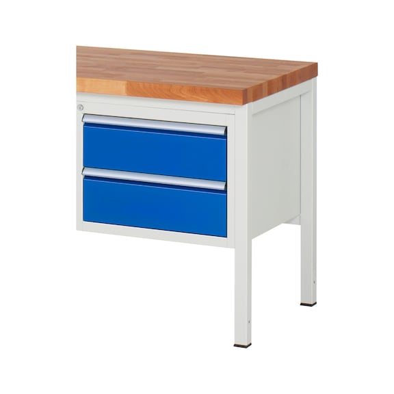 RAU drawer cabinet L2.0 580x650x465 mm 2xpartial drawer extension 580x650x440 mm - Drawer cabinet (storage equipment, workshop)