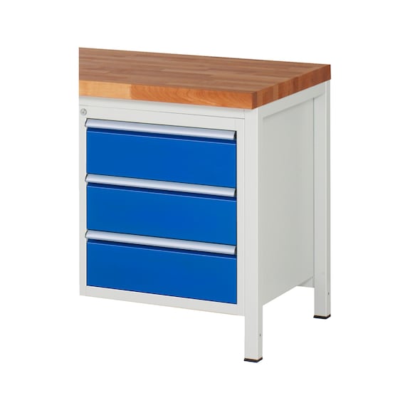 RAU drawer cabinet L3.0 580x650x645 mm 3xpartial drawer extension 580x650x620 mm - Drawer cabinet (storage equipment, workshop)