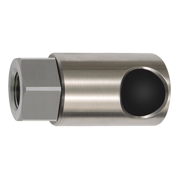 Druckknopf-Sicherheitskupplung Nennweite 8 ISO 6150 C Edelstahl 141952 - Kupplung (Pneumatik)