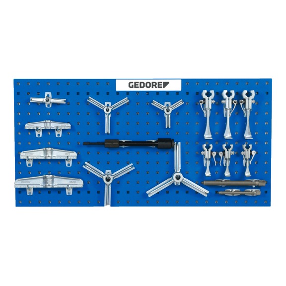 GEDORE Industrial puller set modular system 17-piece 1393014 - Tool assortment