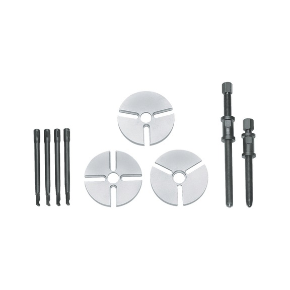 GEDORE ball bearing puller PLUS size 1+2 4-piece 1553550 - Ball bearing puller set