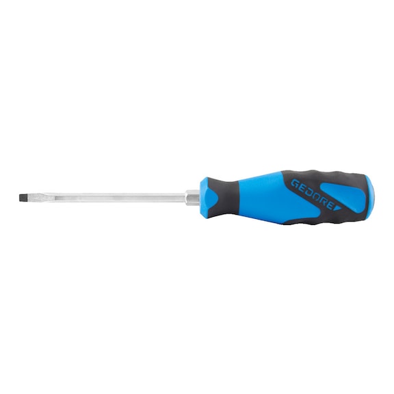 GEDORE 3C screwdriver with impact cap SC 7 mm 2824116 - Slotted screwdriver