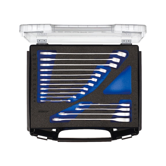 GEDORE Ring-Maulschl&uuml;ssel-Satz in i-BOXX 72 15-teilig 2836114 - Ringmaulschl&uuml;sselsatz