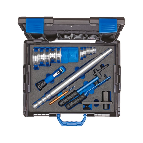 GEDORE Hand pipe bender set 3-18 mm in L-BOXX 136 16-piece 2963515 - Pipe bending pliers