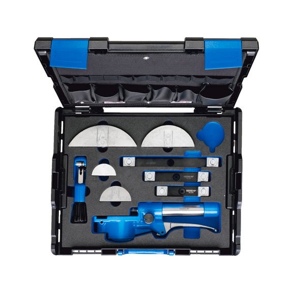 GEDORE hydraulic hand tube bender set 10-22 mm in L-BOXX 12-piece 2963531 - Pipe bending pliers