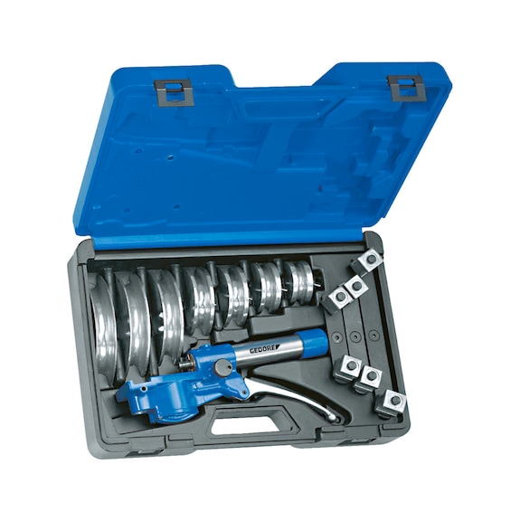 GEDORE Hand tube bender set hydraulic 11-piece 4635230 - Pipe bending pliers