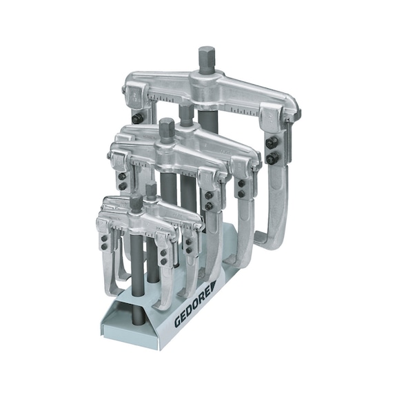 GEDORE puller set 1.06 with workshop stand 5-piece 8111570 - Puller