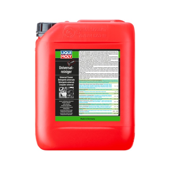 LIQUI MOLY universal cleaner, plastic canister, 5 l, density 1.05 g/cm³ - Universal cleaner