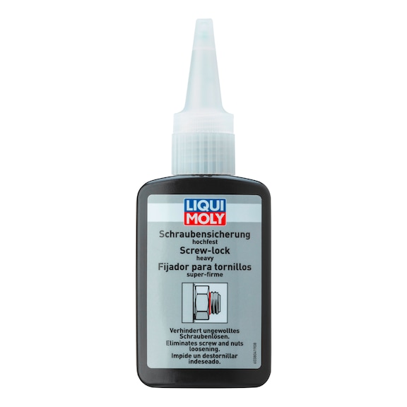 LIQUI MOLY 高强度螺纹锁固胶，塑料瓶 50 g，密度 1.08 g/cm³ - 高强度螺纹锁固胶
