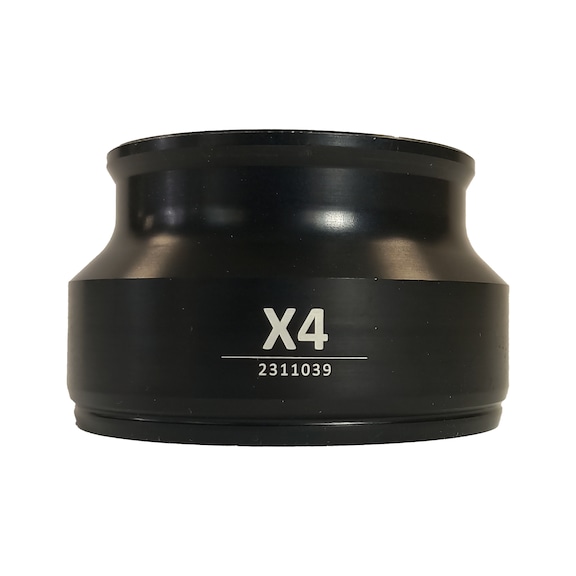 MTO004 VISION, x4 Objektiv für PIXO oder ERGO - Objektive für PIXO oder ERGO Stereomikroskop