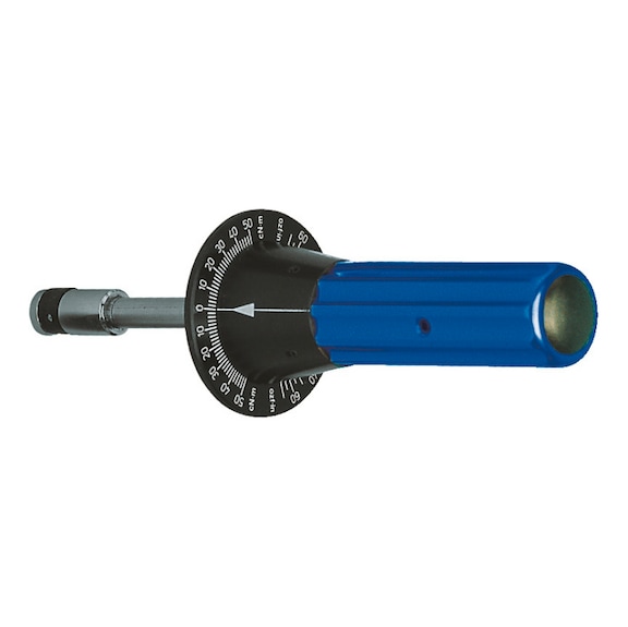 GEDORE Drehmoment-Pr&uuml;fschrauber Typ TT 10-50 c Nm 7096380 - Drehmomentschraubendreher