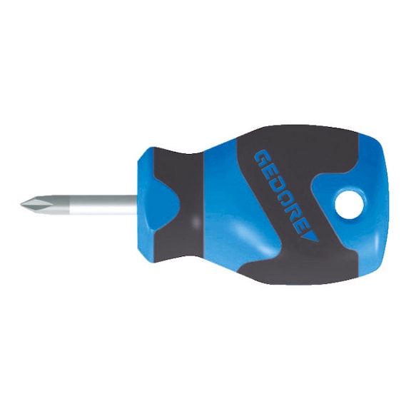 GEDORE Schraubendreher Kreuzschlitz PH 2 75 mm 1531204 - Kreuzschlitzschraubendreher